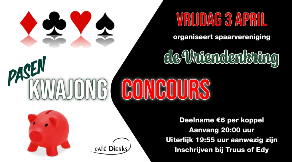 PAAS KWAJONG CONCOURS