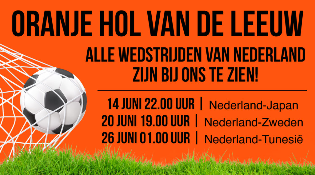 WK Voetbal bij Café Dierks!